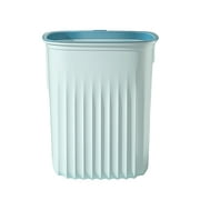 Striped Texture Waste Bin - Thickened, Pressing Ring, Without Lid, Anti-deformed, Rubbish Collection, Kitchen Garbage Basket, Household Supplies