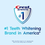 Crest Toothpaste, 3D White Advanced Radiant Mint Teeth Whitening Toothpaste, 3.3 oz