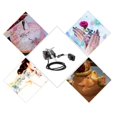 thumbnail image 3 of 100-250V Professional Gravity Dual Action Airbrush Kit Air Compressor for Tattoo Manicure Craft Spray Model Nail, 3 of 4