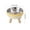 🔥 Multicolor_Hot#16611, variant on Stainless Steel Cat Food Bowl | No Slip Non Tip Pet Bowl | Double Layer Design for Cleanliness | Multi-Use for Food & Water | Large Capacity | Easy Clean | 14.2x9cm | 1 Pack