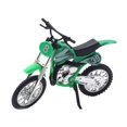 thumbnail image 2 of Escultura en Miniatura Coleccionables Modelo Decoraciones para El Hogar Se Puede Girar Diorama Diseño Juguetes Escenas Construcción Modelo de Motocicl Verde, 2 of 8