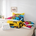 thumbnail image 6 of Feelyou Automobile Twin Bedding Sets 7-Piece, Racing Car Sports Bedding Comforter Set, 6 of 8