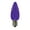 Purple, variant on C9 LED E17 Frosted Smooth MINLEON Retrofit Christmas Bulbs