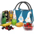 thumbnail image 3 of Lukts Sac à Lunch Infirmière Médecin Motif Gnomes Petit Sac à Lunch pour Hommes Femmes Boîte à Lunch Isolée Mini Sac à Lunch Portable, Sac à Collation Réutilisable, 3 of 6