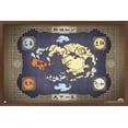 thumbnail image 1 of Avatar: The Last Airbender - Map Wall Poster, 22.375" x 34" Framed, 1 of 4