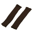 thumbnail image 1 of 2pack/lot Retro leg Texture Warmth Back To Trend Fashinable 2pieces And leg For Occasions - Multicolor Soft Skin-friendly Coffee, 1 of 7