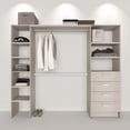 thumbnail image 1 of closet 2 torres con 4 cajones 1.80 x 2.20 m x 39 cm blanco nórdico, 1 of 8