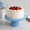 Blue, variant on Cake Stand with Pedestal, Fluted Dessert Display for Cakes, Cupcakes & Parties