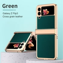 Galaxy Z Flip 3 5G Case, Luxury Slim Drop Protection Rugged Cover Anti-Scratch Shookproof Protective Phone Case for Galaxy Z Flip 3 2021,Cyanblue