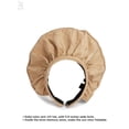 thumbnail image 3 of Gustave Women Sun Visor Hats Headband Wide Brim Cap Roll Up UV Sun Protection Hiking Beach Summer Hat Dual Purpose, Khaki, 3 of 8