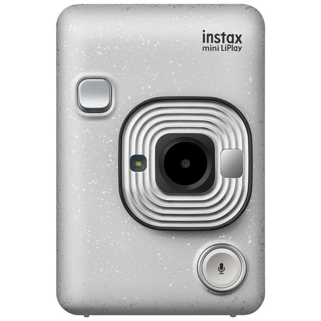 Cámara Fujifilm Instax Mini Liplay Hybrid Instant Stone Blanca