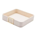 thumbnail image 5 of yotijay PU Leather Valet Tray Jewelry Organizer Portable Jewelry Tray for Wallet Bedroom Gray, 5 of 8