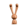 thumbnail image 3 of Long-Eared Rabbit Shaped Wooden Scalp Massage Comb, Wooden Nose Gua Sha Tool for Face and Body, Traditional Meridian Acupoint Massager （Khaki）, 3 of 8