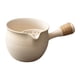 thumbnail image 1 of Tetera de cerámica china, tetera con colador de té, jarra de leche, tetera de porcelana Grande Blanco, 1 of 9