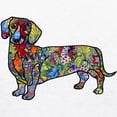 thumbnail image 3 of CafePress - Wild Dachshund Ringer T - 100% Cotton Ringed T-Shirt, 3 of 4