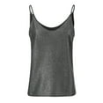 thumbnail image 4 of Tarmeek Fall Womens Tank Crop Tops,Ladies Sexy Sparkle Cami Swing Vest Clubwear,Glitter Strappy Tank Tops Shirtsfor Women,Fall Inner Vest,Fall Clothes Outfits for Women, 4 of 7