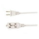 thumbnail image 3 of Extension Electrica Domestica 4m Blanca 2X16 Awg 50Pzs blanco 400cm, 3 of 5
