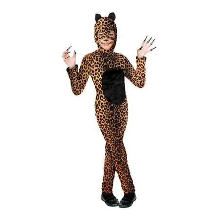 Girls Cheetah Cat Girl Costume