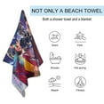 thumbnail image 6 of Doctor Who Beach Towel Microfiber Oversized Lightweight Beach Towel Extra Large Sand Free Towels Travel Swim Pool Yoga Gym Camping Beach Essentials Accessories Vacation Gift 51*31 Inch, 6 of 8