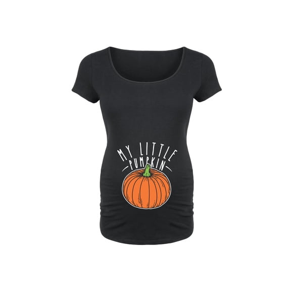 Bloom Maternity - My Little Pumpkin - Maternity Scoop Neck T-Shirt