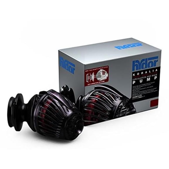 Hydor Mid-West Metal Products  1.5 lbs 8.5W 2450 GPH Koralia 3G Third Generation Circulation Pump, Black