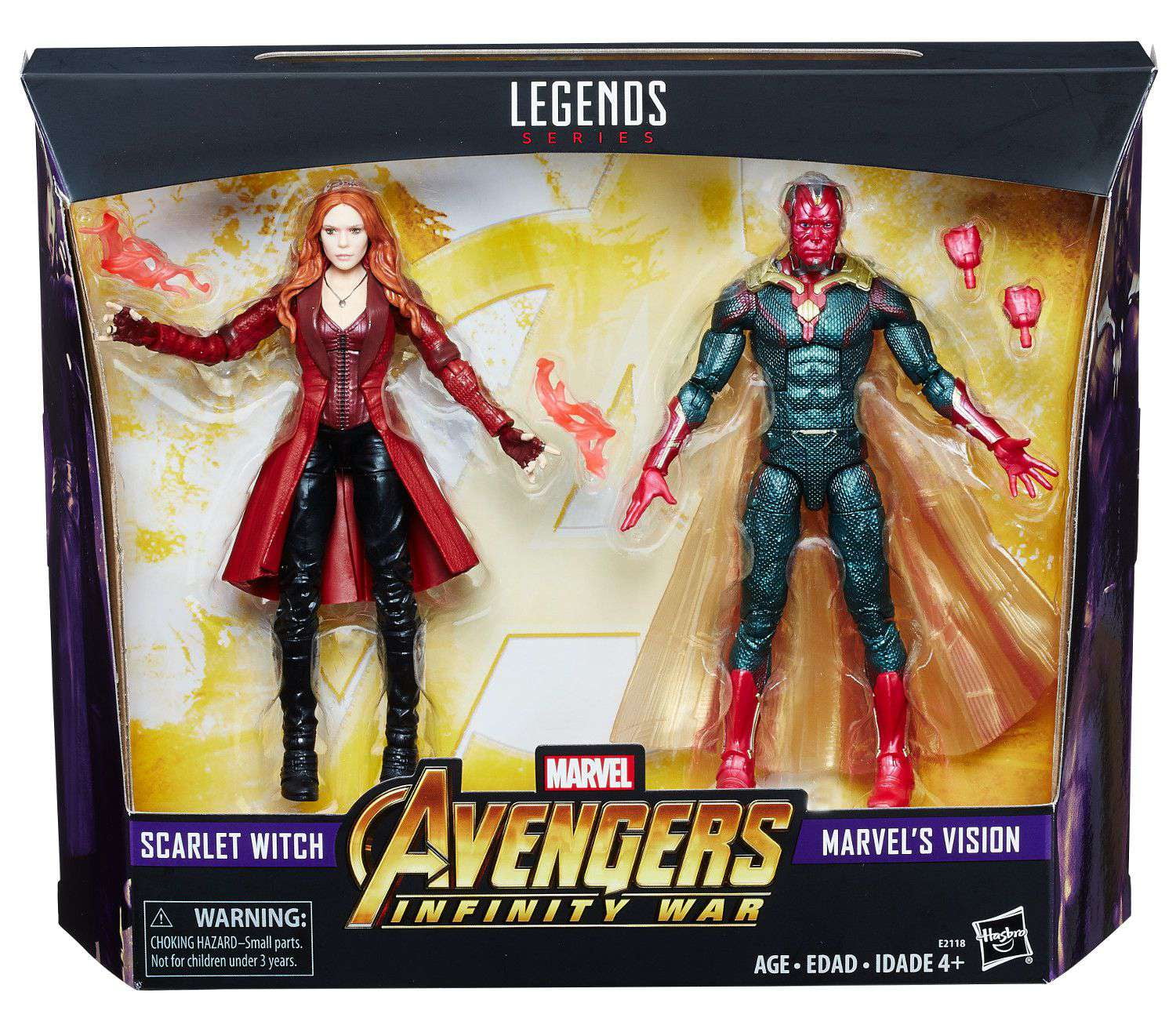 Hasbro Marvel The Avengers Legends Series Action Figures, Set of 7 -  Walmart.com