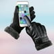 thumbnail image 4 of pstuiky Guantes de hombre con dedos separados, guantes de equitación cálidos, gruesos, resistentes al viento, para actividades al aire libre en invierno., 4 of 9