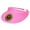 Pink, variant on TOP HEADWEAR Mens Womens Sun Protection Sports Cotton Twill Clip On Golf Tennis Visor, Black