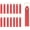 Bright Red, variant on 20 Pcs PU Leather Keychain Blanks Bulk Laser Engraving Key Fob Kit with Rings for DIY Supplies Gifts (Bright Red, 5.3" x 0.8") Bright Red -
