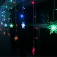 thumbnail image 5 of Outdoor Snowflake LED String lights 8 Modes Flashing Lights Waterproof Holiday Party Christmas Fairy Light, 5 of 5