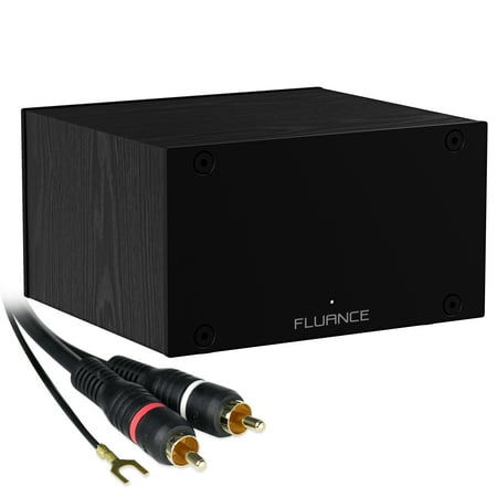 Fluance PA10 High Fidelity Phono Preamp (Preamplifier) with RIAA Equalization for MM Turntables/Vinyl Record Players with RCA Cable (3ft) and Ground Wire (3ft) price history on PriceWatchPro