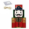 thumbnail image 1 of Wooden Hanging Sign Cartoon Dwarf Snowman Pattern Christmas Pendant for Home Festive Party Decoration, 1 of 10
