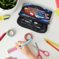 thumbnail image 7 of MUOOUM Pencil Case, Butterflies Tie Dye Paintaing Large Capacity Pencil Pouch Stationery Pen Bag, 7 of 7