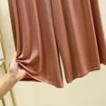 thumbnail image 6 of Womens Pajama Capri Pnats Soft Comfortable Lightweight Elastic Drawstring Modal Pajama Bottoms Lounge Shorts, 6 of 6