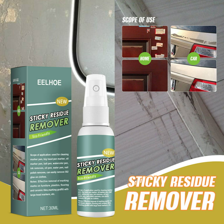 Sticky Residue Remover Quick And Easy Safe Sticker Remover Sticky Cleaner  Spray 