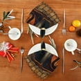thumbnail image 6 of Coolnut Set of 4 Happy Halloween Napkins Cloth Napkins 20"x20", Washable Polyester Dinner Napkins for Parties, Wedding, Restaurant, 6 of 6