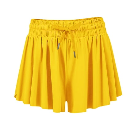 

Medcursor Maternity Skirt over The Belly Women s Sports Running Tennis Yoga Fitness Fast Dry Athletic Workout Biker Casual Light False Two Skirt Shorts Pants