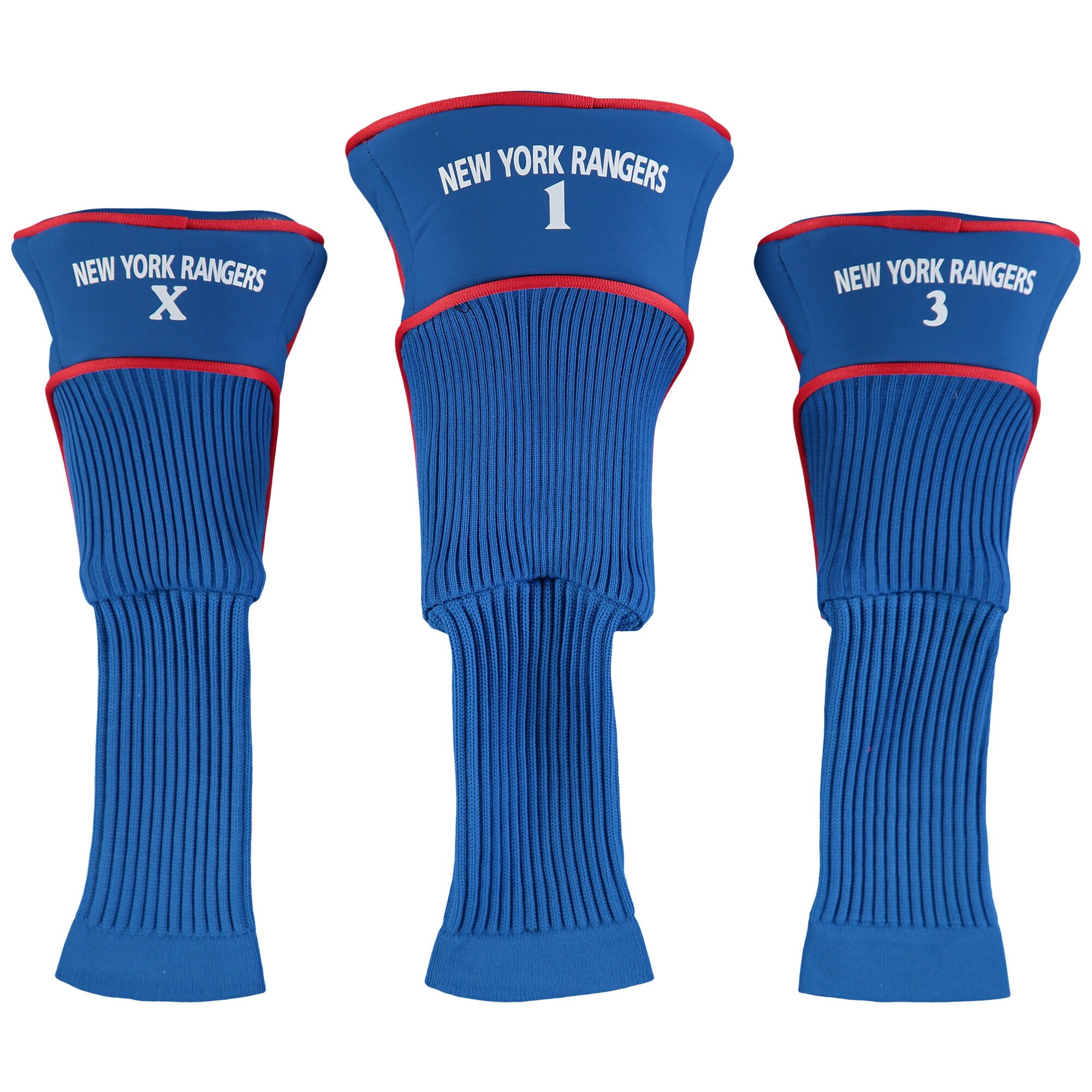 New York Rangers 3-Pack Contour Golf Club Head Covers