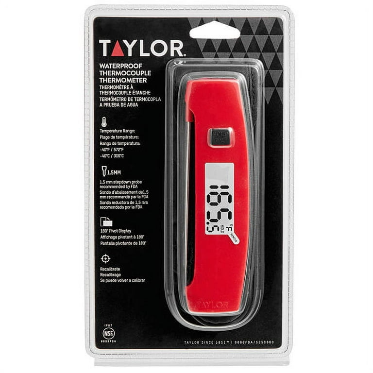 Taylor Thermocouple Thermometer, Folding, 4