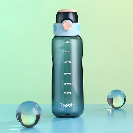 

Homeex Outdoor Sports Water Cup Fitness Large-capacity Direct Drinking Plastic Blue 800ml