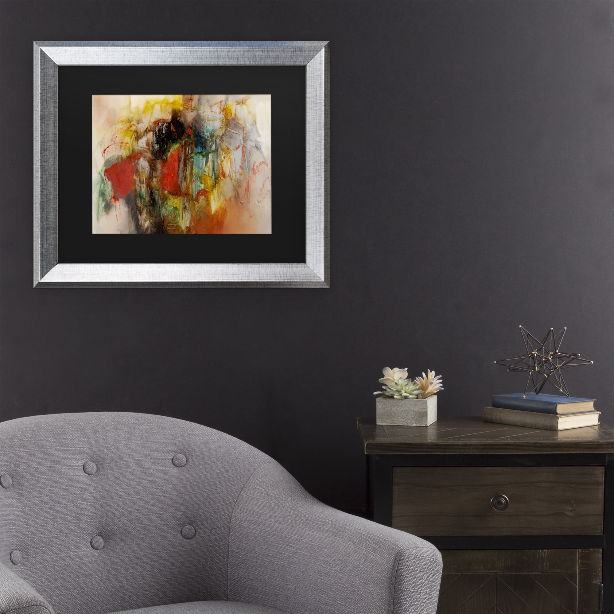 Trademark Fine Art 'Pier Silhouette' Canvas Art by Masters Fine Art