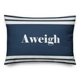 thumbnail image 2 of Creative Products Anchors Aweigh Double Sided 14x20 Spun Poly Pillow, 2 of 3
