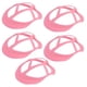 thumbnail image 4 of 5 soportes interiores para la cara, cómodo marco de soporte para protector facial para respiración para mufla bucal para adultos (rosa), 4 of 8