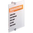thumbnail image 1 of Crystal Standoff Interior Wall Sign, 1 of 1