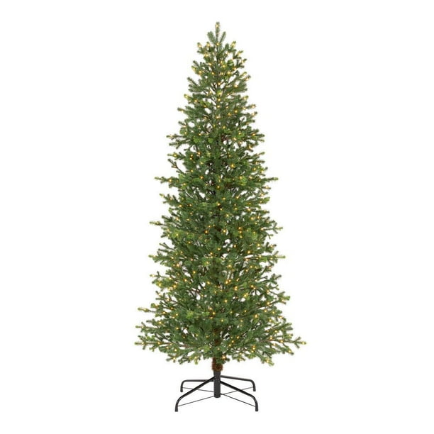 Home Decorators Collection 7 Ft Elegant Grand Fir Slim LED