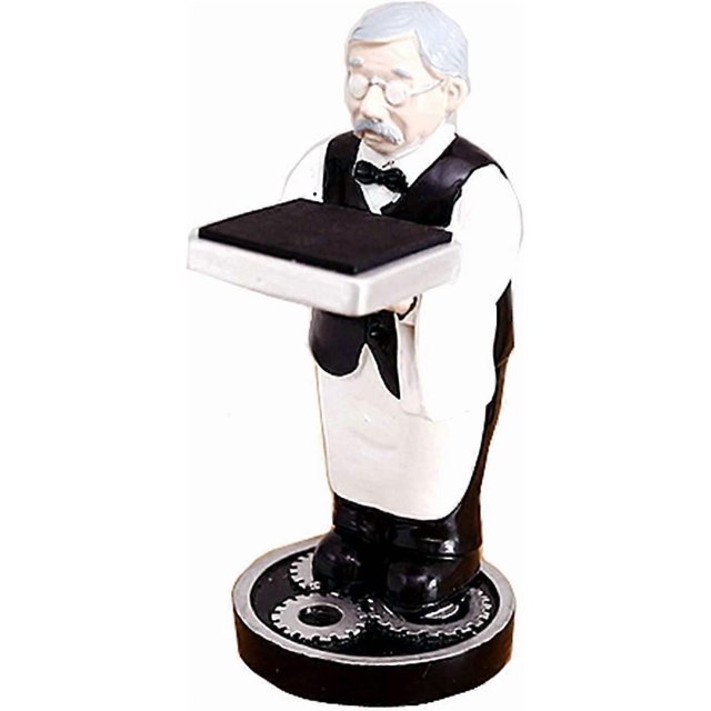 5.1" Creative Multifunction Resins Display Stand Watch Bracelet Ring Display Stand Eyeglass Holder (Old Butler)