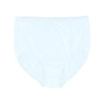 thumbnail image 3 of Fit for Me Womens Plus Comfort Covered Cotton Assorted Brief Underwear, 6 Pack,, 3 of 6