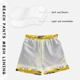 thumbnail image 4 of Boys Swim Trunks Beach Board Shorts Quick Dry Toddler Swimsuit Bathing Suits with Mesh Lining, 4 of 6