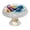 Multi3, variant on Imobaby 4 Pcs Plastic Round Cabinet Knob Home Decor - Golden Leaf Cherry Blossoms