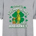 thumbnail image 3 of The Grinch - Prone To Shenanigans Malarkey - Juniors Ideal Flowy Muscle T-Shirt, 3 of 5